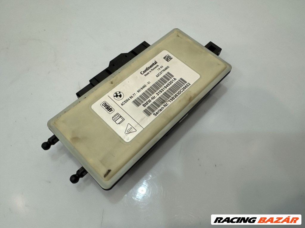 BMW F07 F10 F11 F06 F01 F25 X3 X4 légzsák vezérlő 65779319492 acsm4 3. kép