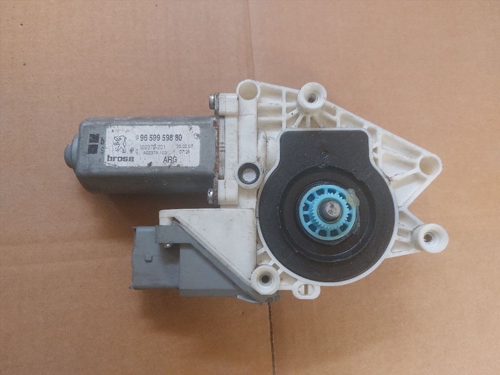 PEUGEOT 407 6D_ Bal hátsó Ablakemelő Motor (18958) 9659959880 2. kép
