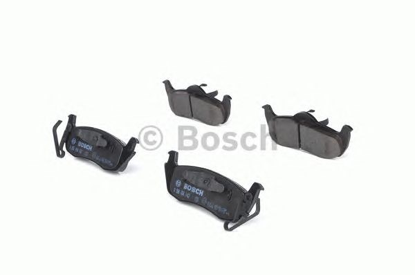 BOSCH 0 986 494 142 - fékbetét INFINITI JEEP NISSAN 1. kép