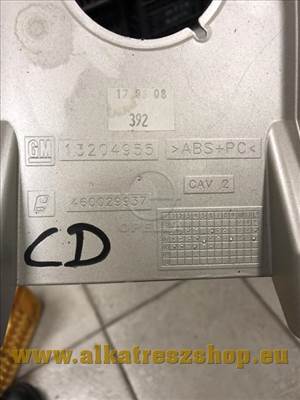 Opel Corsa D középső szellőző keret 13204955