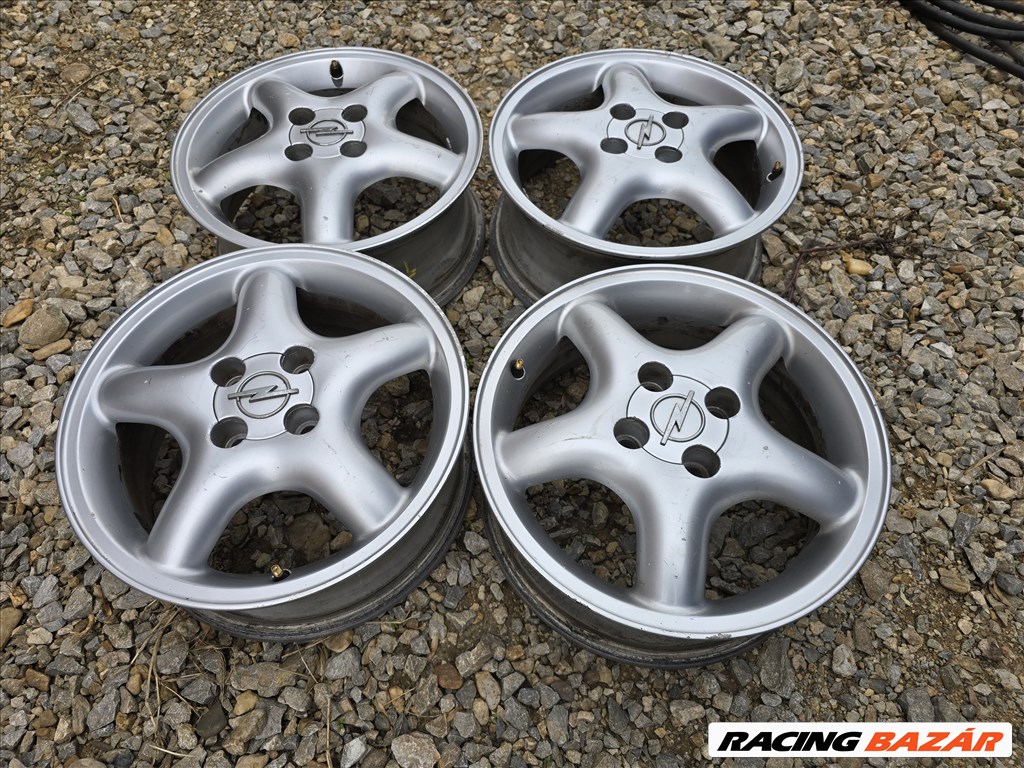  15"-ös,4x100-as újszerű gyári Opel alufelni 1. kép
