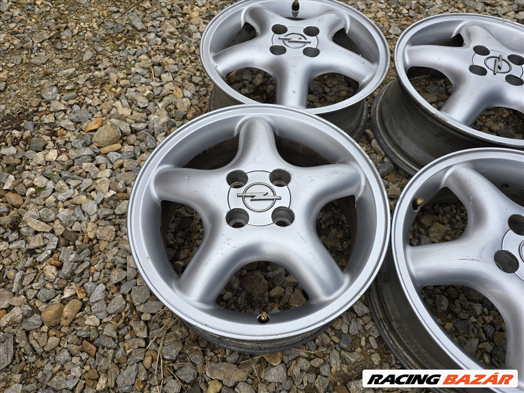  15"-ös,4x100-as újszerű gyári Opel alufelni 3. kép