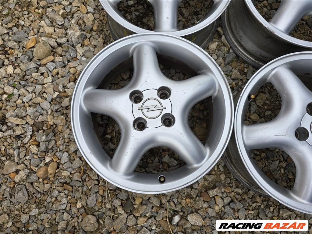  15"-ös,4x100-as újszerű gyári Opel alufelni 4. kép