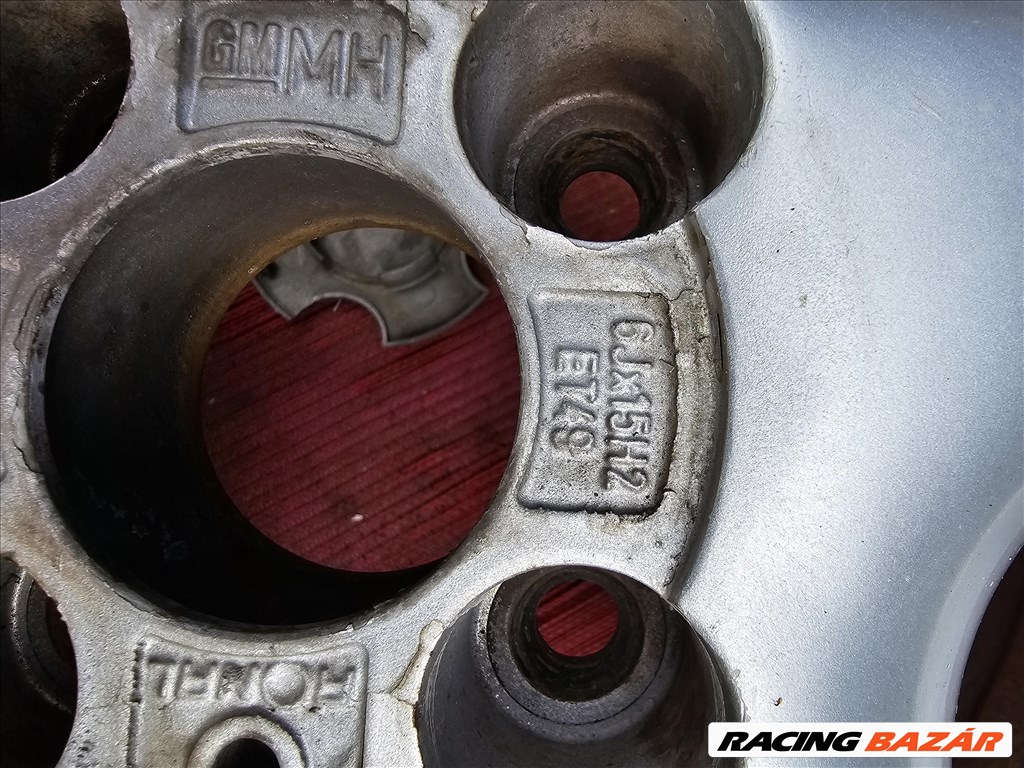  15"-ös,4x100-as újszerű gyári Opel alufelni 5. kép