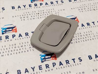 BMW E91 touring szürke kalaptartó kutyaháló jobb roló kampó akasztó rögzítő tartó fül konzol tetőkárpit