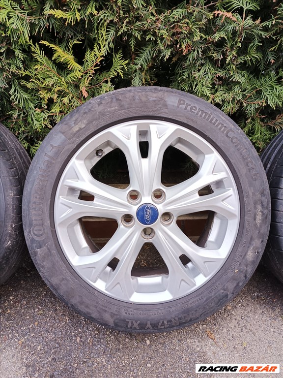  5x108 lyukosztású 17" használt Ford alufelni, rajta 225/50 használt nyári gumi 7. kép