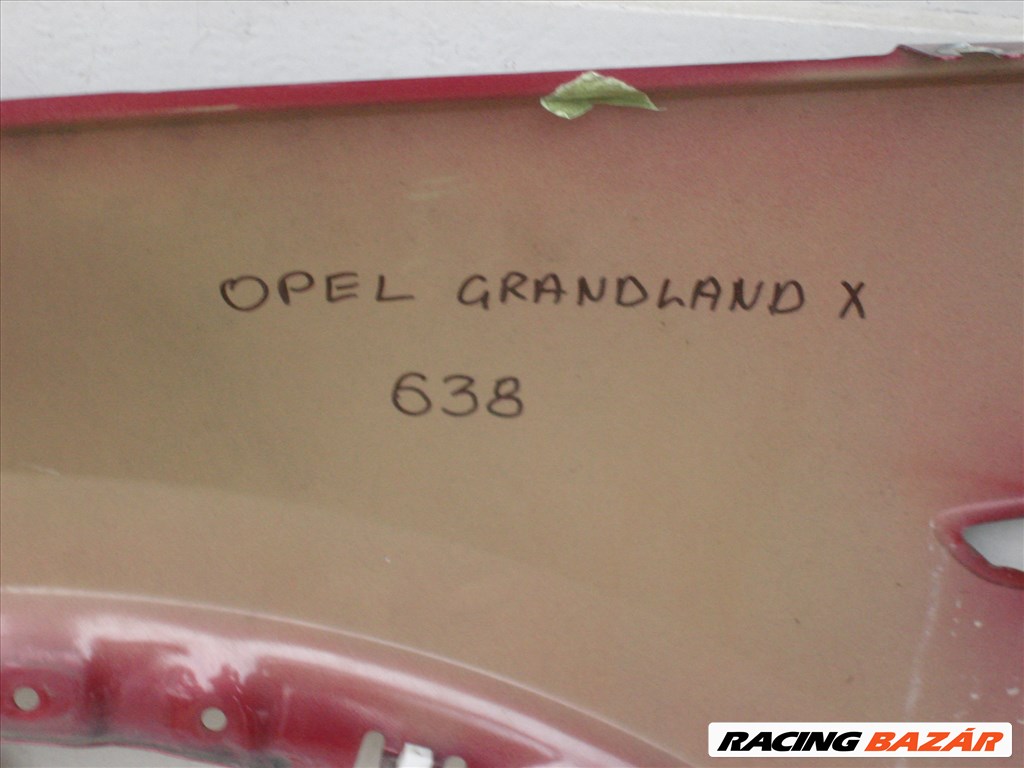 Opel Grandaland X Jobb első Sárvédő YPOC016880 2017-től Gyári Alumínium 5. kép