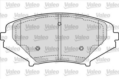 Fékbetét készlet VALEO 601651 for MAZDA
