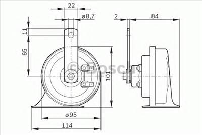 BOSCH 0 986 AH0 502 - kürt AUDI MERCEDES-BENZ SEAT SKODA VW