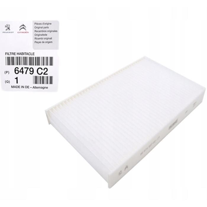 Peugeot RCZ 1.6/2.0hdi gyári új pollenszűrő, utastér filter aktív szénszűrő 2010-2015-ig 1. kép