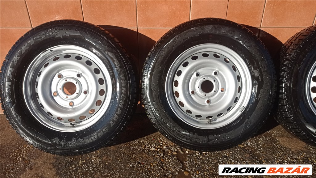 FORD TRANSIT 16" LEMEZFELNI 5X160 TÉLI 235/65R16C GUMIVAL OLCSÒN!!!! 2. kép