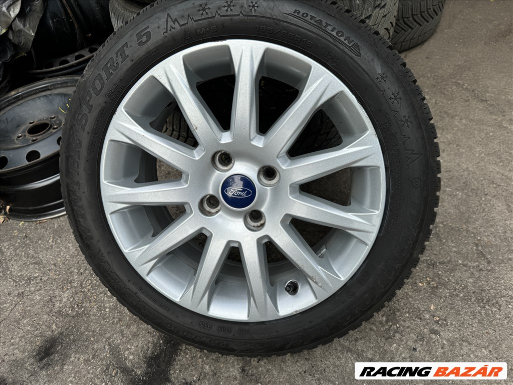 Ford Fiesta Sport gyári 6,5X16-os 4X108-as ET40 könnyűfém felni garnitura eladó 3. kép