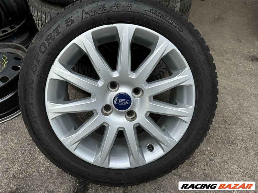 Ford Fiesta Sport gyári 6,5X16-os 4X108-as ET40 könnyűfém felni garnitura eladó 4. kép