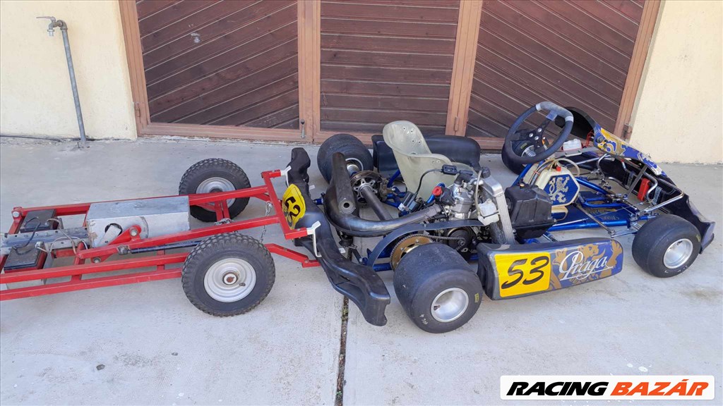 Gokart emelőkocsi, szerelőkocsi, elektromos működésű eladó. 4. kép