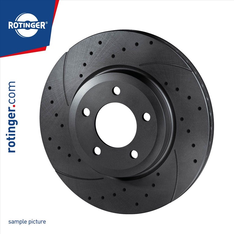 féktárcsa ROTINGER 20384/T5 for TOYOTA, LEXUS 2. kép