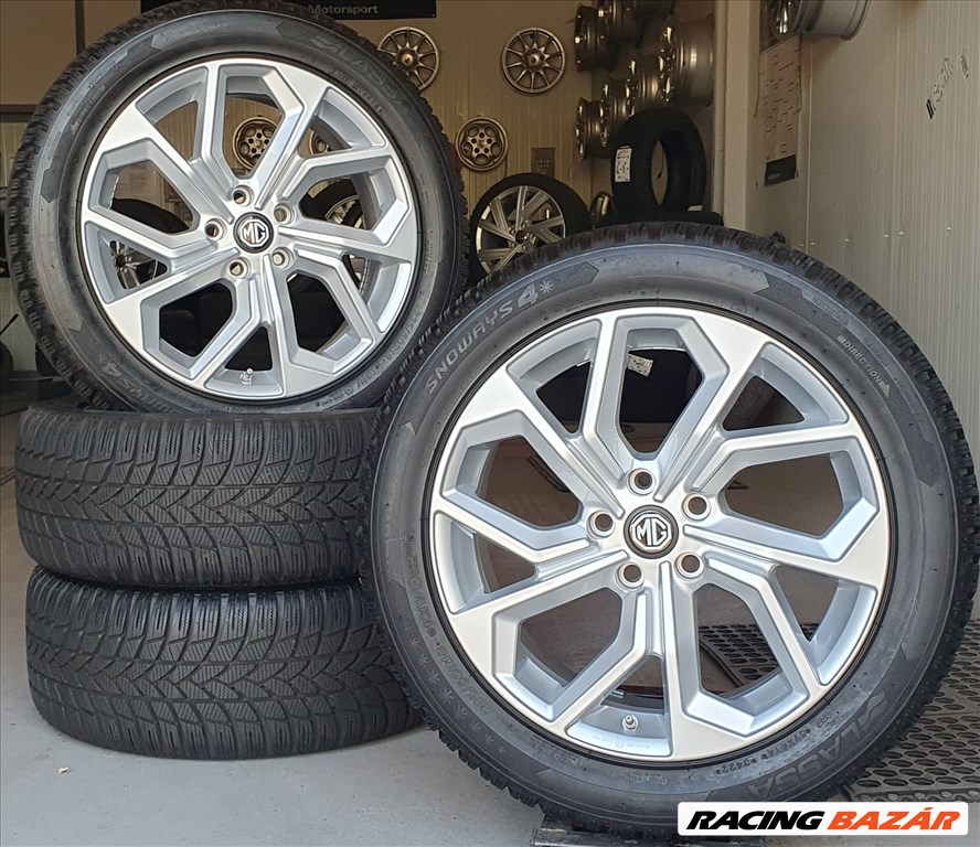 5x112 MG EHS - HS alufelni 235/50 R18 újszerű téli gumik +Tpms /K265 1. kép