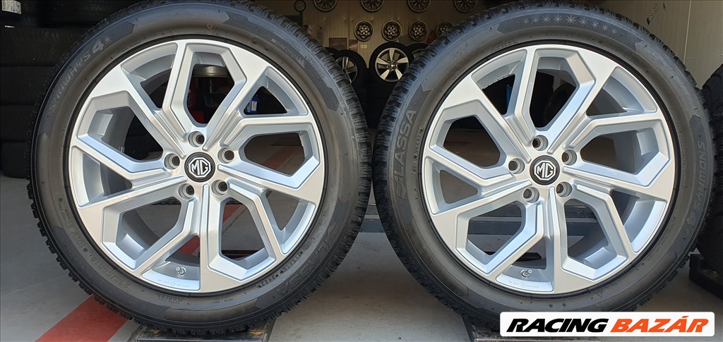 5x112 MG EHS - HS alufelni 235/50 R18 újszerű téli gumik +Tpms /K265 8. kép