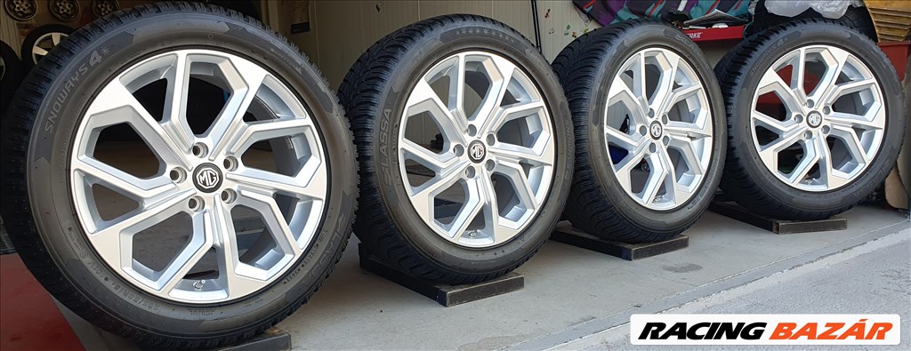 5x112 MG EHS - HS alufelni 235/50 R18 újszerű téli gumik +Tpms /K265 9. kép