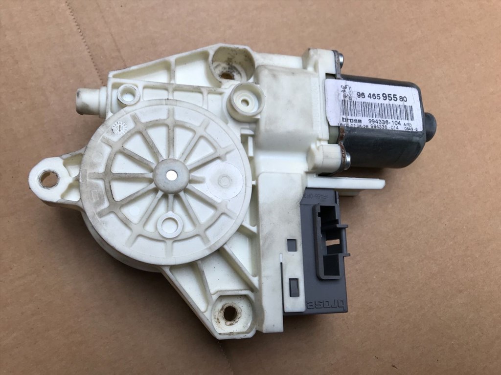 PEUGEOT 407 6D_ Jobb hátsó Ablakemelő Motor (22424) 9646595580 2. kép