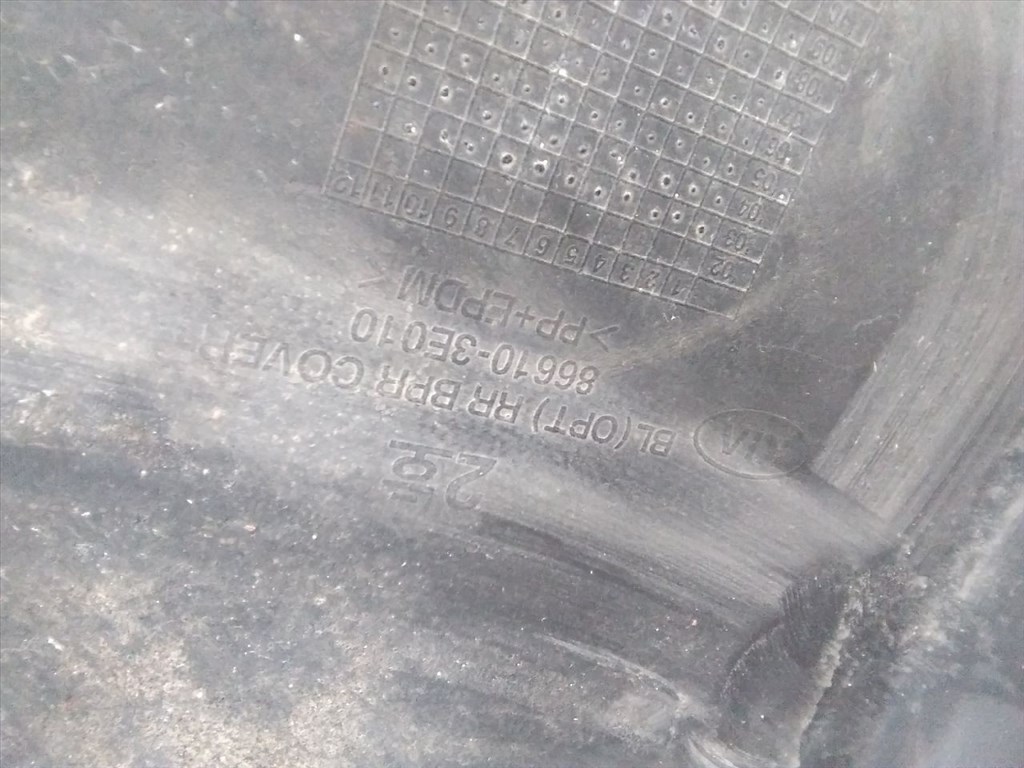 KIA SORENTO I JC Hátsó Lökhárító (Üresen) (09893) 866103E010 6. kép