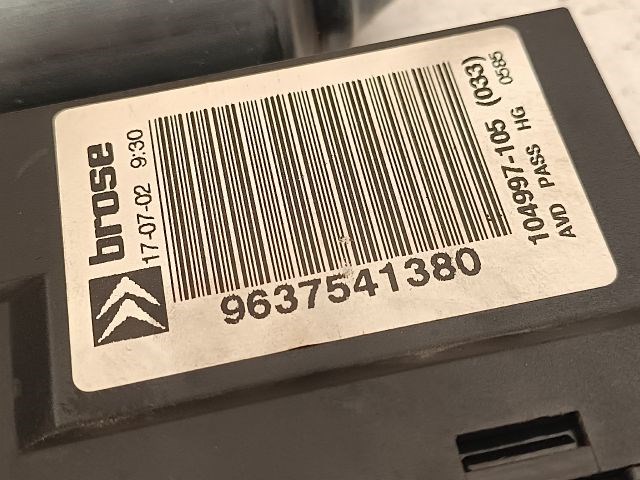 CITROËN C5 Jobb első Ablakemelő Motor 3. kép