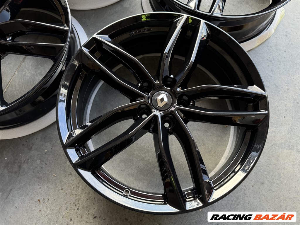 R20 5x114,3 Original Renault IKORO - 6.5J ET33 Black- Scenic - Grand Scenic  OE  2. kép