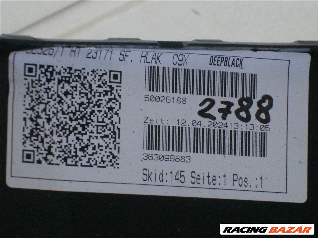 Seat Tarraco 6 radaros hátsó lökhárító 5FJ807421 2018-tól 5. kép