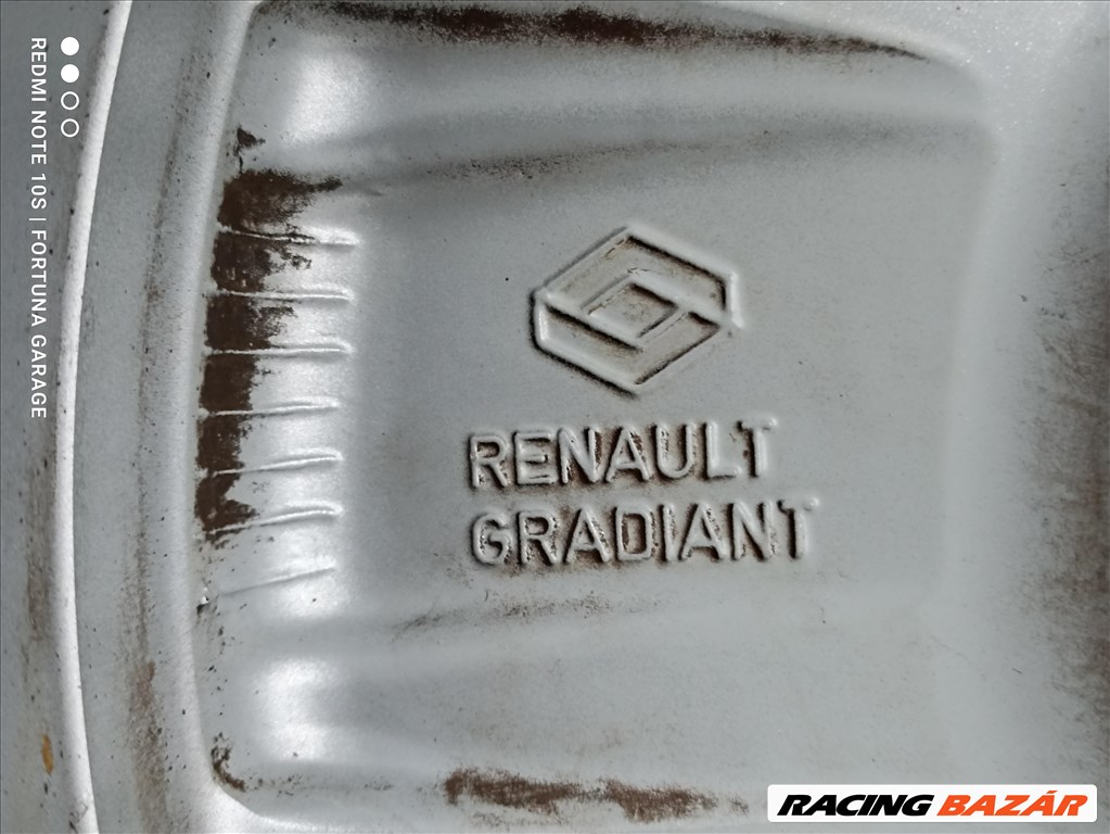 4x100 15" Renault Gradiant használ alufelni garnitúra 7. kép