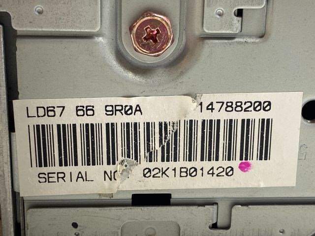 MAZDA MPV Rádió / CD 7. kép