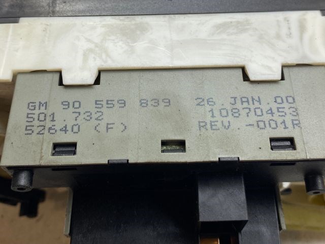 OPEL ZAFIRA A Fűtéskapcsoló (manuális klímás) 7. kép