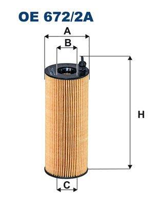 olajszűrő FILTRON OE 672/2A for BMW