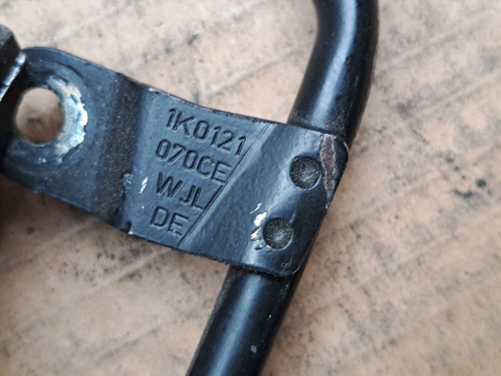 VW GOLF VI 5K1 Vízcső (47537) 1K0121070CE, 1K0122447GF, CAYC 3. kép