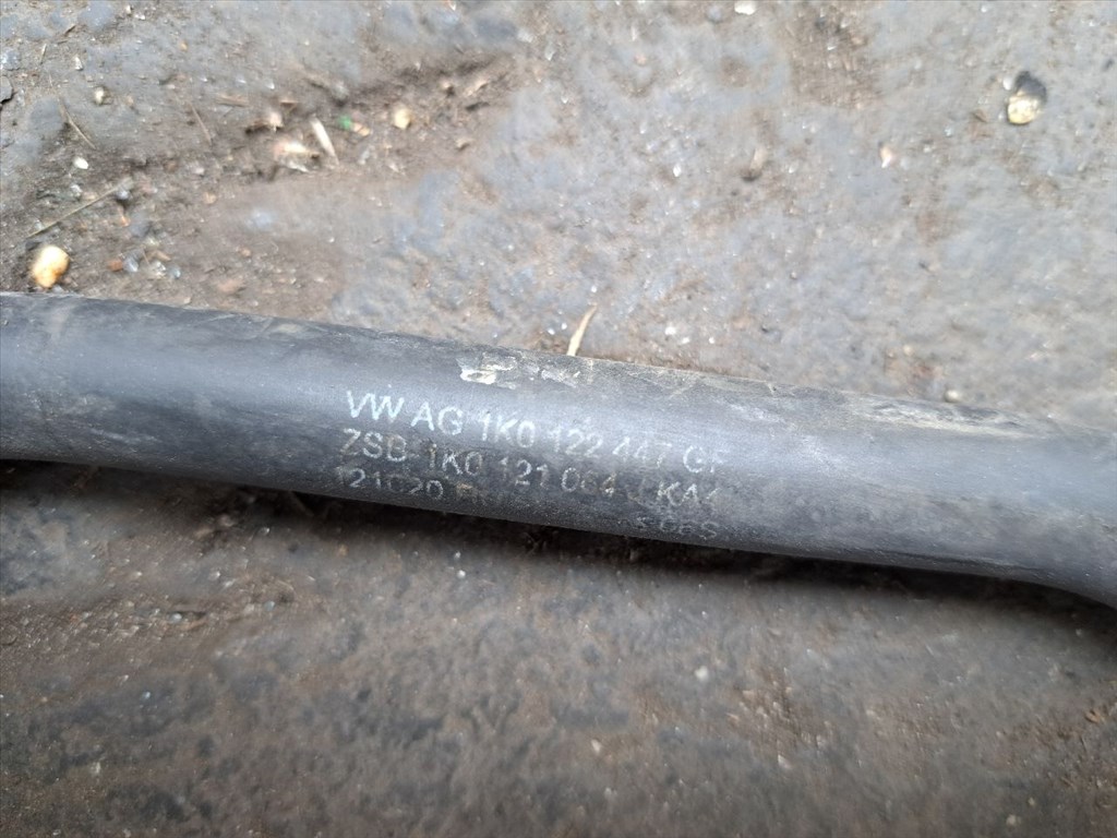 VW GOLF VI 5K1 Vízcső (47537) 1K0121070CE, 1K0122447GF, CAYC 5. kép