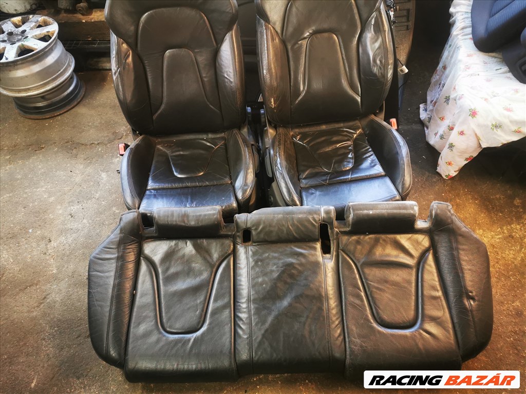 Audi A4 (B8 - 8K) S line bőr ülésgarnitúra  2. kép