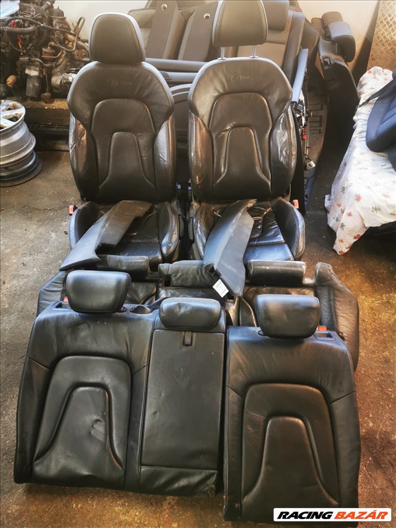 Audi A4 (B8 - 8K) S line bőr ülésgarnitúra  3. kép