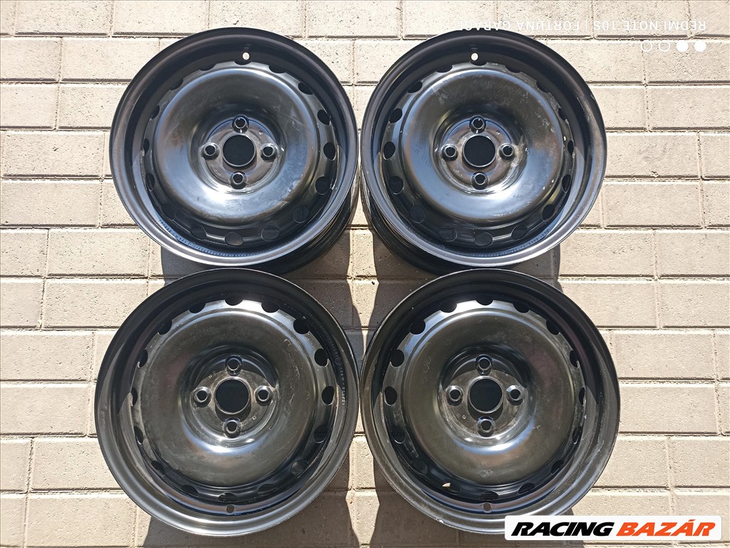 4x100 15" Hyundai / Toyota új lemezfelni garnitúra (503) 1. kép