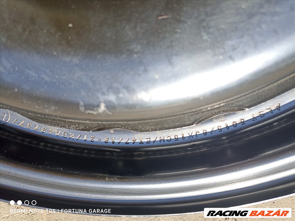 4x100 15" Hyundai / Toyota új lemezfelni garnitúra (503) 3. kép
