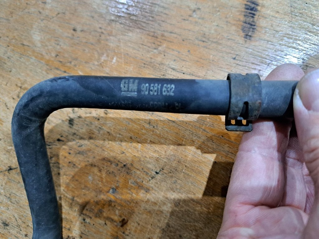 OPEL ZAFIRA A F75_ Vízcső (34591) 90581632, X16XEL 3. kép