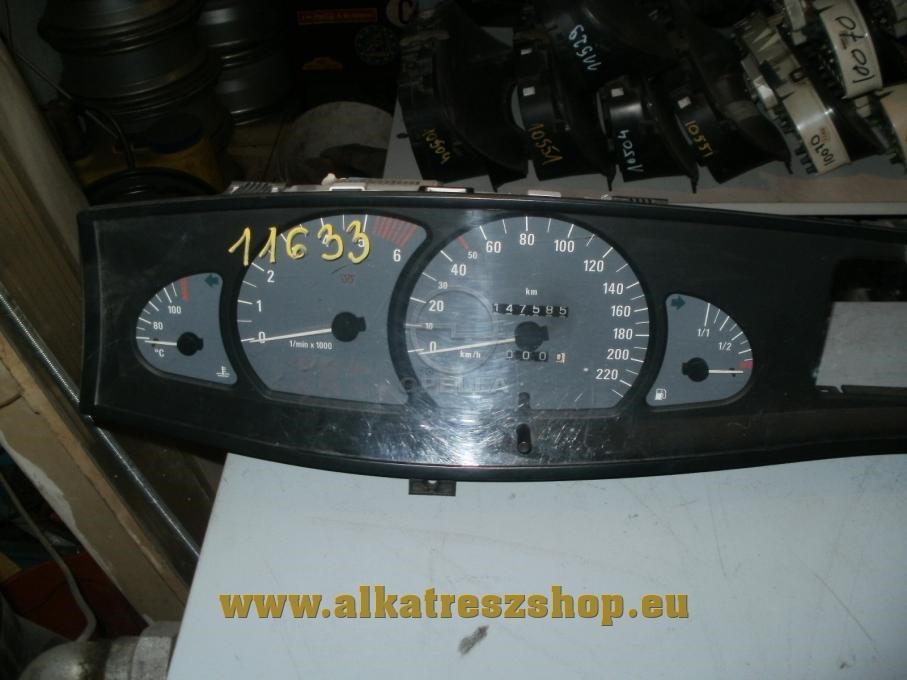 OPEL Omega B kilóméter óra - műszeregység - km óra 260 km/h 1. kép