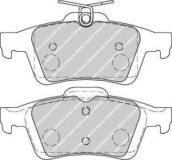 FERODO FDB1931 - fékbetét CADILLAC FORD JAGUAR MAZDA OPEL PONTIAC SAAB TOYOTA VAUXHALL VOLVO