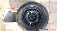  16" használt OPEL lemezfelni, rajta 215/65 használt Hankook téli gumi 