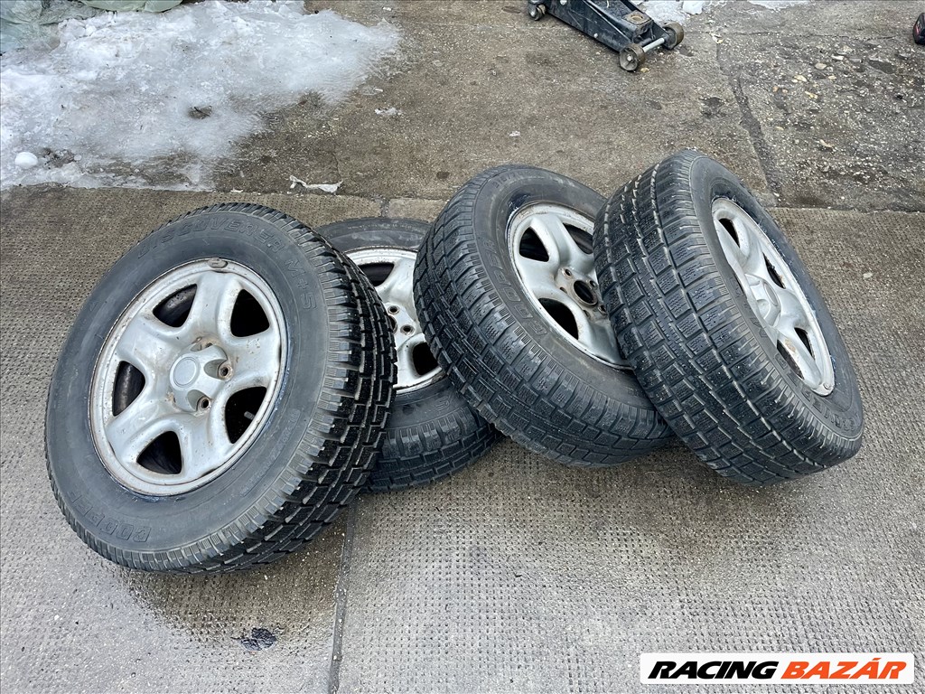 Rav4 lemezfelni, téli gumival 2. kép
