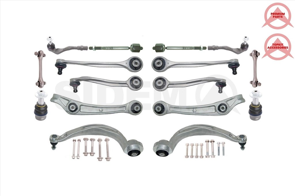 javítókészlet, keresztlengőkar SIDEM 37852 for AUDI 1. kép