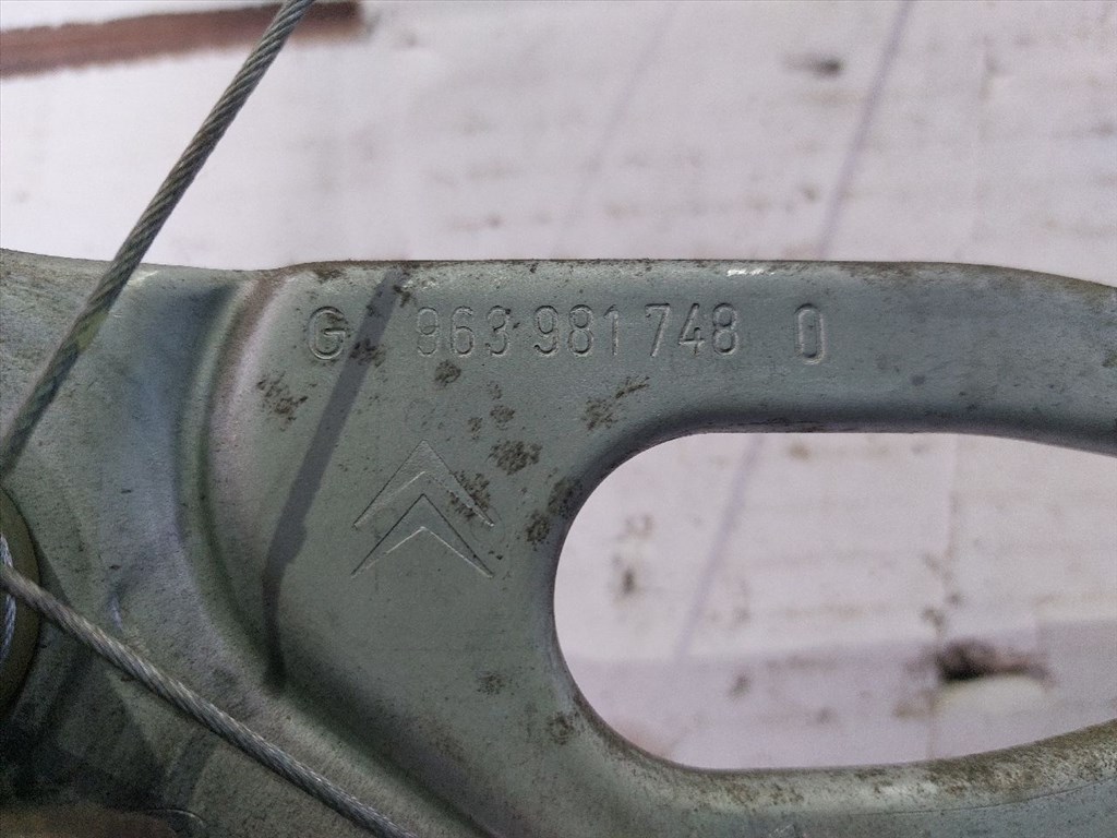 CITROËN C3 I FC_ Bal hátsó Ablakemelő Szerkezet (Mechanikus) (19174) CITROËN/963981748 3. kép