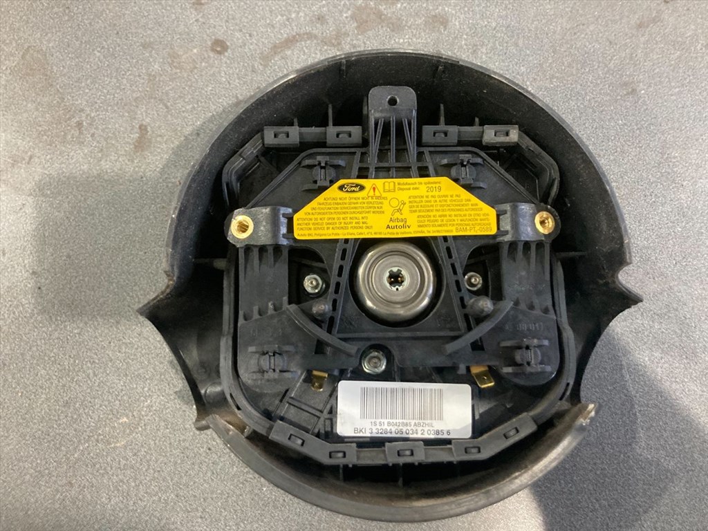 FORD KA I RB_ Kormánylégzsák (08017) 3 3284 05 034 2 0385 6, 1S 51 B042B85 ABZHIL 2. kép