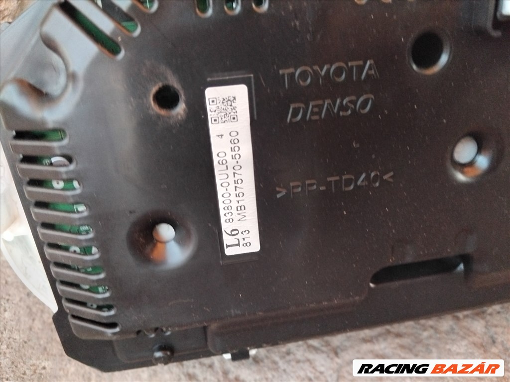 Toyota Yaris (XP130/XP150) kilométer óra 2493 838000ul60 6. kép