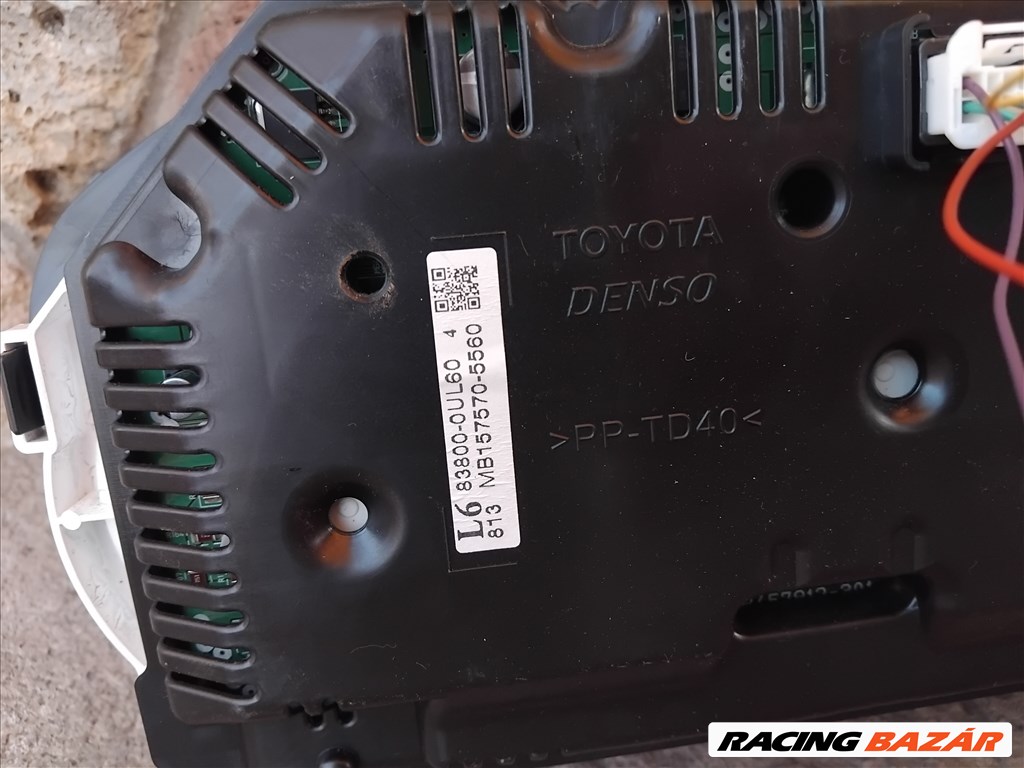 Toyota Yaris (XP130/XP150) kilométer óra 2493 838000ul60 7. kép