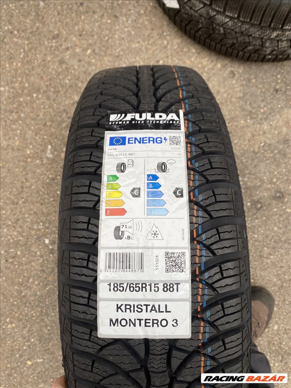 4db gyári 15" Toyota Yaris szerelt kerék. (3592647) 3. kép