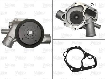 Vízszivattyú, motorhűtés VALEO 506253 for CITROËN, FIAT