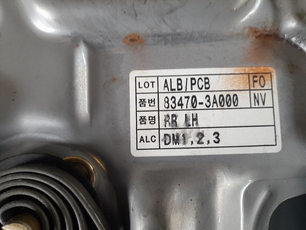 HYUNDAI TRAJET FO Bal hátsó Ablakemelő Szerkezet (Elektromos) (45704) 3. kép